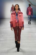 LAIS RIBEIRO at John John Runway Show at New York Fashion Week 02/12/2019