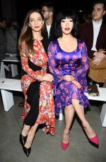 LANA CONDOR at Prabal Gurung Fashion Show in New York 02/10/2019