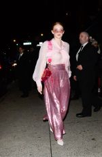 LARSEN THOMPSON Arrives at Marc Jacobs Fashion Show in New York 02/13/2019