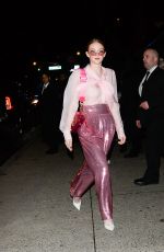 LARSEN THOMPSON Arrives at Marc Jacobs Fashion Show in New York 02/13/2019