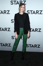 LAURA CARMICHAEL at STARZ Winter TCA Press Tour in Pasadena 02/12/2019