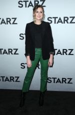 LAURA CARMICHAEL at STARZ Winter TCA Press Tour in Pasadena 02/12/2019