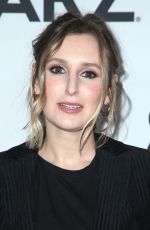 LAURA CARMICHAEL at STARZ Winter TCA Press Tour in Pasadena 02/12/2019