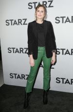 LAURA CARMICHAEL at STARZ Winter TCA Press Tour in Pasadena 02/12/2019