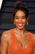 LAURA HARRIER at Vanity Fair Oscar Party in Beverly Hills 02/24/2019
