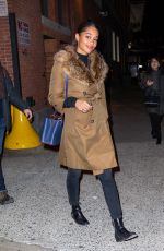 LAURA HARRIER Leaves Highline Stages in New York 02/18/2019