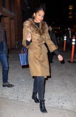 LAURA HARRIER Leaves Highline Stages in New York 02/18/2019