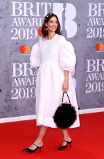 LAURA JACKSON at Brit Awards 2019 in London 02/20/2019