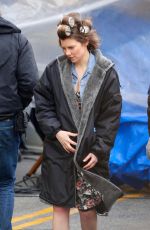 LAUREN COHAN on the Set of Whiskey Cavalier in Santa Monica 02/04/2019