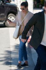 LEA MICHELE at XIV Karats Jewelry Store in Beverly Hills 02/07/2019