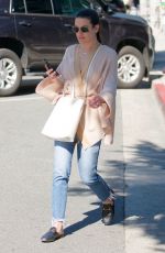 LEA MICHELE at XIV Karats Jewelry Store in Beverly Hills 02/07/2019