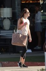 LEA MICHELE Out and About in Los Angeles 01/30/2019