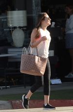 LEA MICHELE Out and About in Los Angeles 01/30/2019