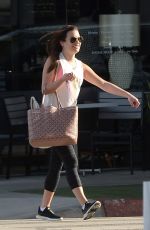 LEA MICHELE Out and About in Los Angeles 01/30/2019