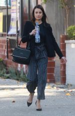 LEA MICHELE Out and About in Studio City 02/25/2019