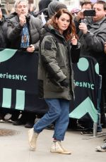 LENA HEADEY Out in New York 02/11/2019