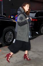 LENA HEADEY Out in New York 02/11/2019