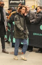 LENA HEADEY Out in New York 02/11/2019
