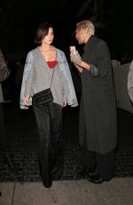 LENA MEYER-LANDRUT at Dinner at Chateau Marmont in West Hollywood 02/15/2019