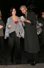 LENA MEYER-LANDRUT at Dinner at Chateau Marmont in West Hollywood 02/15/2019