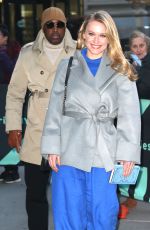 LEVEN RAMBIN Arrives at Build Series in New York 02/25/2019