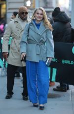 LEVEN RAMBIN Arrives at Build Series in New York 02/25/2019