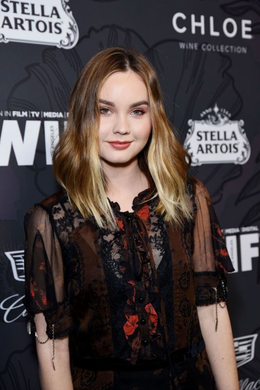 LIANA LIBERATO at Women in Film Oscar Party in Beverly Hills 02/22/2019