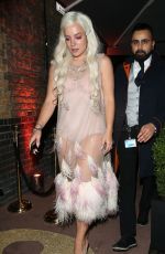 LILY ALLEN at Brit Awards Party in London 02/20/2019