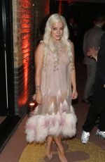 LILY ALLEN at Brit Awards Party in London 02/20/2019
