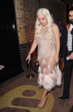 LILY ALLEN at Chiltern Firehouse in London 02/20/2019