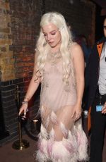 LILY ALLEN at Chiltern Firehouse in London 02/20/2019