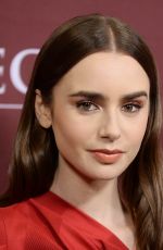 LILY COLLINS at Les Miserables Panel at Winter TCA Tour in Los Angeles 02/01/2019