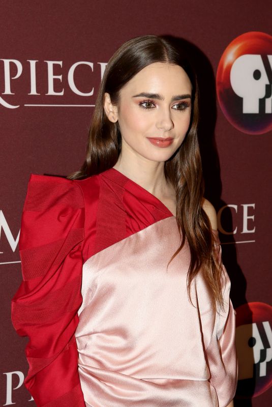 LILY COLLINS at Les Miserables Panel at Winter TCA Tour in Los Angeles 02/01/2019