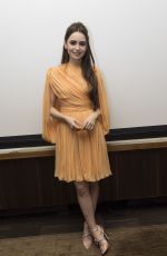 LILY COLLINS at Les Miserables Press Conference in Beverly Hills, February 2019