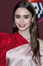 LILY COLLINS at Pbs Masterpiece Panel at 2019 Winter TCA Tour in Pasadena 02/01/2019