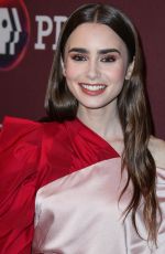 LILY COLLINS at Pbs Masterpiece Panel at 2019 Winter TCA Tour in Pasadena 02/01/2019