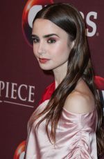 LILY COLLINS at Pbs Masterpiece Panel at 2019 Winter TCA Tour in Pasadena 02/01/2019