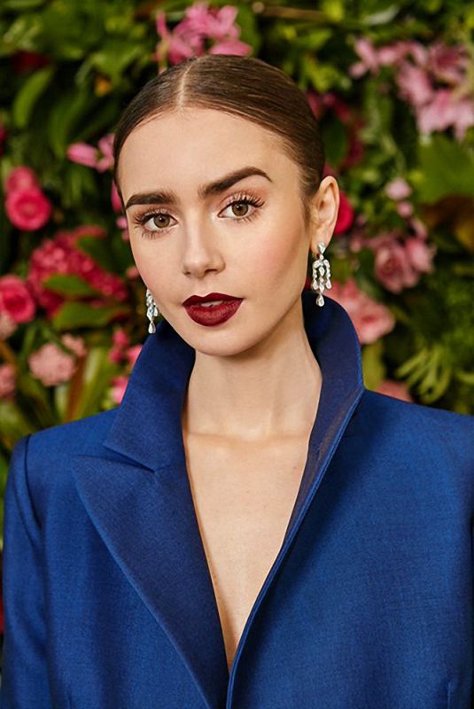 LILY COLLINS for Vogue Magazine, UK February 2019