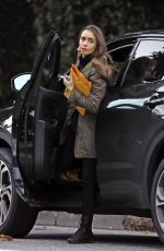 LILY COLLINS Out and About in Los Angeles 02/14/2019