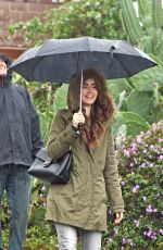 LILY COLLINS Out in Los Angeles 01/31/2019