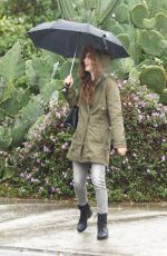 LILY COLLINS Out in Los Angeles 01/31/2019