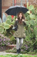 LILY COLLINS Out in Los Angeles 01/31/2019