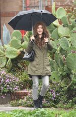 LILY COLLINS Out in Los Angeles 01/31/2019