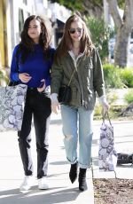 LILY COLLINS Out Shopping in West Hollywood 02/20/2019