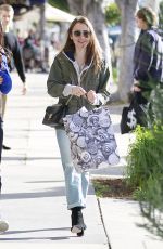 LILY COLLINS Out Shopping in West Hollywood 02/20/2019
