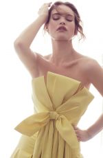 LILY JAMES for Harper