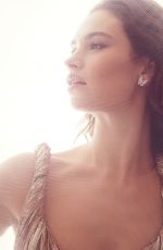 LILY JAMES for Harper