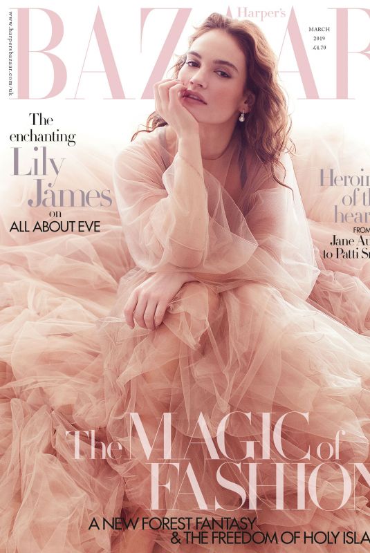 LILY JAMES in Harper