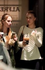 LILY-ROSE DEPP at Alfred Coffee in West Hollywood 02/02/2019
