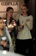 LILY-ROSE DEPP at Alfred Coffee in West Hollywood 02/02/2019